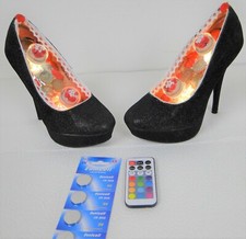 *Sexy Deko LED Lampen* *High Heel mit Fernbedienung* *Diverse Programme wählbar*