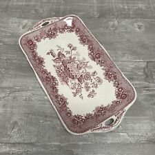 Masons Ascot Rot Platte