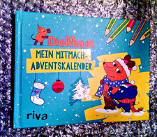 Die Maus – Mein Mitmach-Adventskalender - 24 Überraschungen zum Malen, Rätseln u