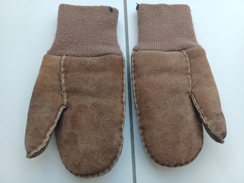 Pelz handschuhe braun mädchen - pelz,