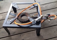 Gaskocher, Gasgrill, Campingkocher, 10,5 KW_40x40x18 cm