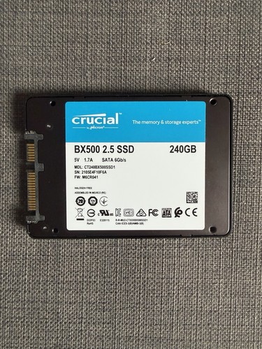 240gb ssd crucial bx500 - 240gb,