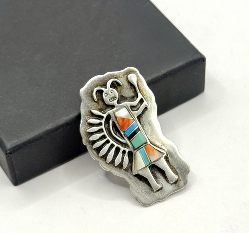 Navajo brosche sterling mit - navajo,