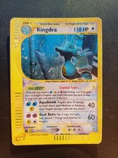 Pokemon ENG Crystal Kingdra Regular Holo Aquapolis 148/147 No Celebi Charizard