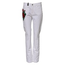 DOLCE & GABBANA Jeans weiß