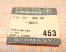 Junghans J 88 Chronograph 453 Zeigerstellrad neuwertig ältere Lagerware
