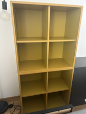 2x KALLAX Regal Senfgelb