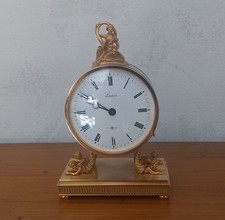 Messing-Tischuhr von Heinz