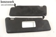 Mercedes W124 W201 190 2x Sonnenblende schwarz links + rechts ORIGINAL ✔️