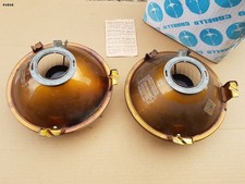 NEU ORIG FIAT 128 Scheinwerfer CARELLO Links Rechts Hauptscheinwerfer Set (NOS)