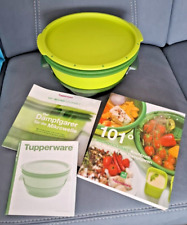 TUPPERWARE Mikrowelle Dampfgarer  101 Mikro Gourmet  incl.Kochbuch