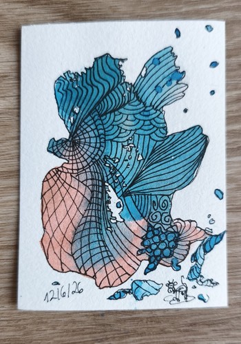 Aceo atc original - aceo,