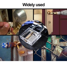 Lock Pick Set Schlossöffner Schlüssel Entferner Edelstahl 30-teilig