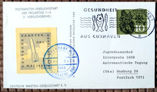 Raumfahrt , Ganzsachen, DRG