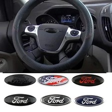 Ford Stil Logo Badge Aufkleber Zeichen Schriftzug Badge Emblem Lenkrad Auto 58mm