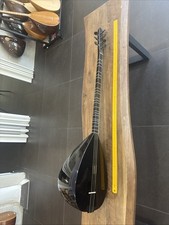 Yeni Uzun Sap Saz / Baglama  / Neu Lang Hals Saz / Tonabnehmer/Schwarz
