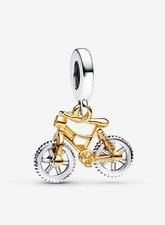 Pandora Bicolor Fahrrad mit Drehenden Rädern Charm-Anhänger( 763354C01 )