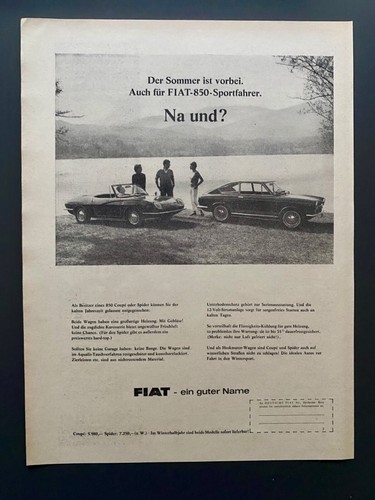 Fiat 850 spider cpoupe - fiat, &