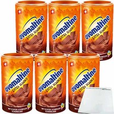 Ovomaltine Extra Schokolade 6er Pack 6x450g Dose + usy Block