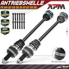2x Antriebswelle Hinten Links Rechts Mit ABS Ring für BMW 3er E90 E91 E92 E81