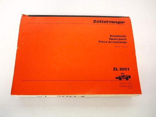 Zettelmeyer zl2001 radlader - zl2001,