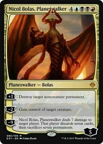 Nicol bolas planeswalker - bolas,,