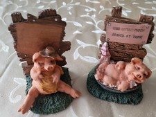 Buthe Handarbeit 2 x Schweine