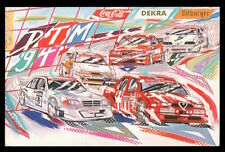 Werbe Aufkleber - DTM 1994 Tourenwagen Meisterschaft - 9x6cm - Vintage 90er
