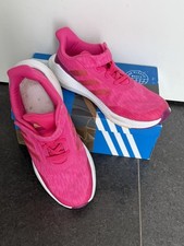 adidas Laufschuhe Damen  Größe EUR 39 1/3,Pink Weiß Mit 3Glitzer Streifen