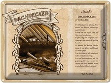 Blechschild 30x40 cm