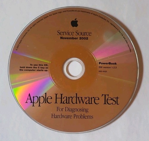 Apple powerbook hardware test - apple,