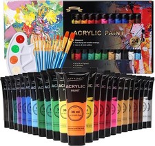 ARTKUNST Acrylfarben Set, 24 x