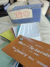 Vintage Musterbuch Viny Wandverkleidungen Wandbild Texturide l