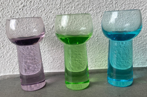 Bunte vintage schnapsgläser - vintage,