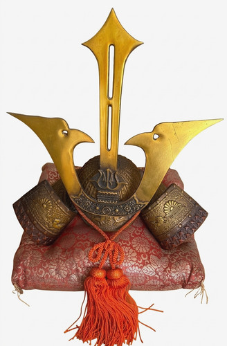 Samurai kabuto helm metall - helm,
