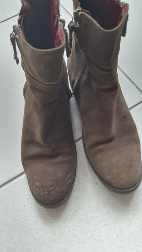 Getragene stiefelette braun - getragene,