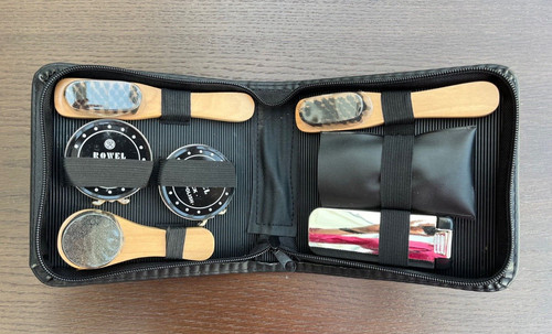 Schuhputzset reiseset - schuhputzset,