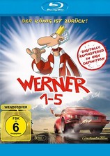 Werner 1+2+3+4+5 - Königbox / Remastered # 5-BLU-RAY-BOX-NEU