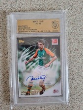 Topps Bundesliga 60 Years 2023/24 # Johan Micoud # BA-JM # Autogramm Auto GSG 10