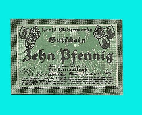 284 notgeld kreis - notgeld,
