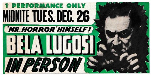 Bela lugosi vinyl aufkleber - vinyl,