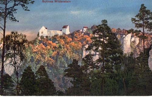 Ansichtskarte schloss - ansichtskarte,