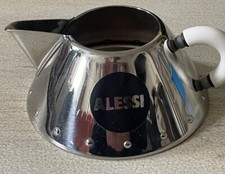 Alessi Milchkännchen Edelstahl Weisser Griff