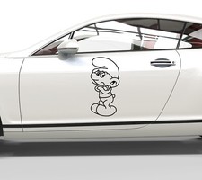 Aufkleber Die Schlümpfe Muffi