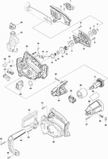 Makita DUC122 Akku-Kettensäge original Makita Ersatzteile Liste