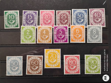 Bund Posthornsatz 1951 Postfrisch BRD Deutschland bitte lesen