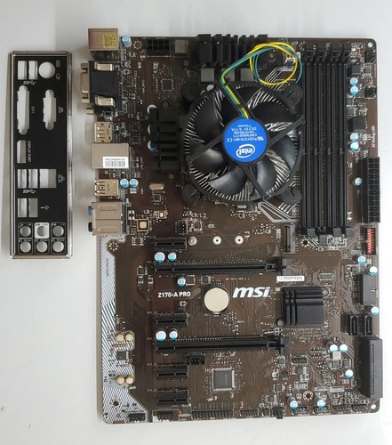 Mainboard bundle msi z170 - msi, z170-a