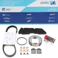 Wartungs Kit Inspektion Set original für Piaggio Zip 2 Vespa LX LXV S 50ccm