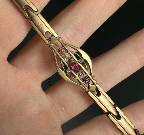 Jugendstil glieder armband - jugendstil,