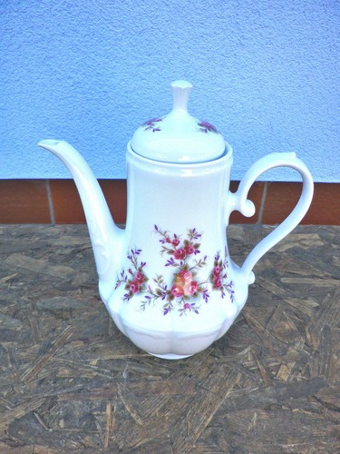 Kaffeekanne bauchig porzellan - kaffeekanne,